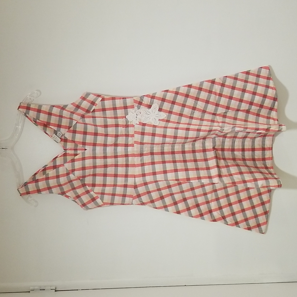 A New Day V neck Sleeveless fit and flair Dress